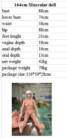 Lifelike 164cm C-Cup TPE Silicone Head Sex Doll - Realistic Body with Movable Joints
