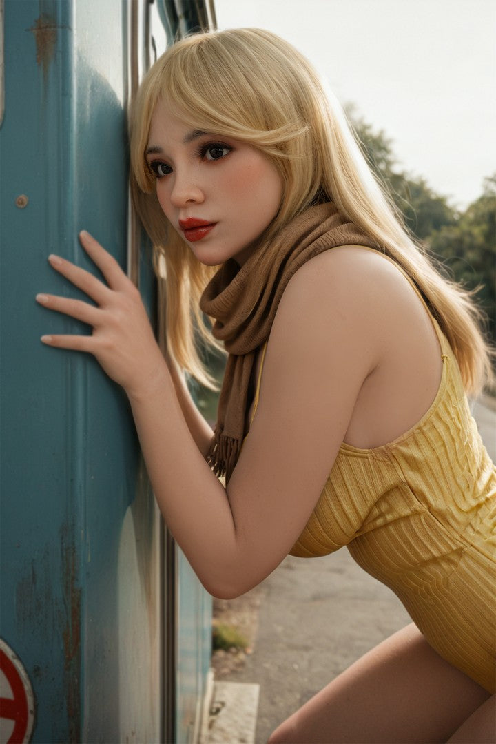 Aibei #AB5: 166cm G-Cup Lifelike TPE Silicone Head Sex Doll - Realistic Companion