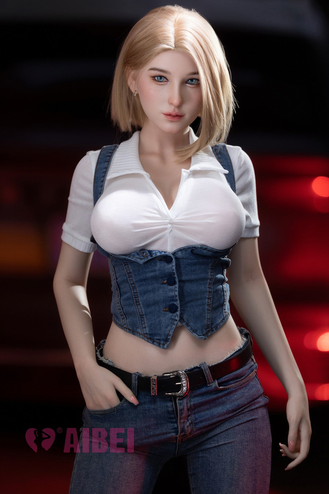 Aibei AB12: Lifelike 167cm E-Cup Realistic Silicone Sex Doll with Articulated Joints