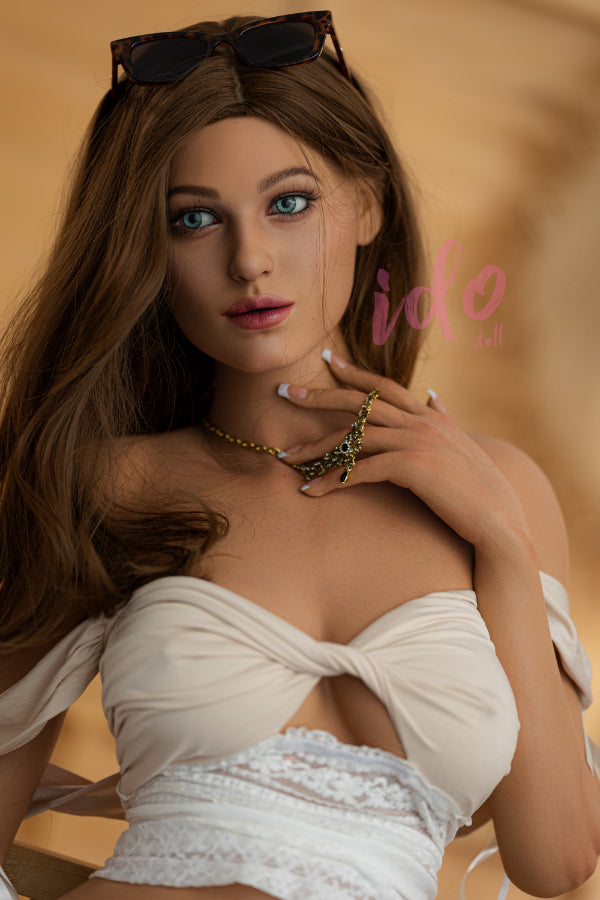 170cm/5ft7 D-cup Tanned Skin European Silicone BBW Sex Doll ID5(S)-1 ROS Head