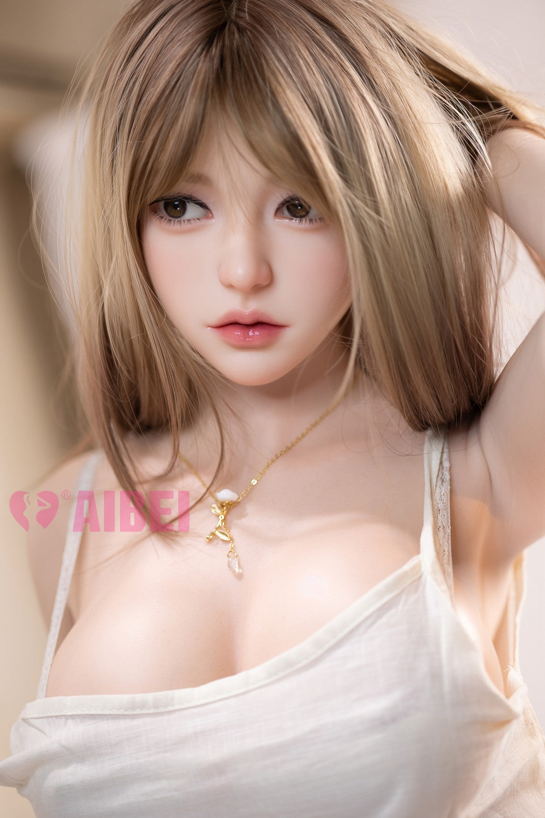 Aibei AB11: 167cm Realistic E-Cup Silicone Sex Doll with Movable Joints