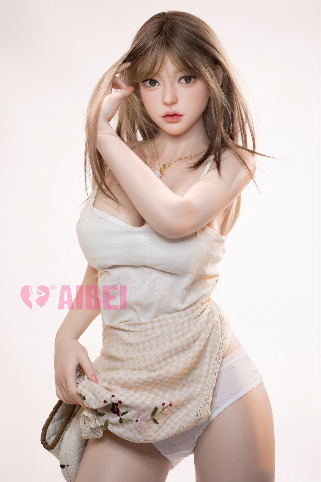 Aibei AB11: 167cm Realistic E-Cup Silicone Sex Doll with Movable Joints