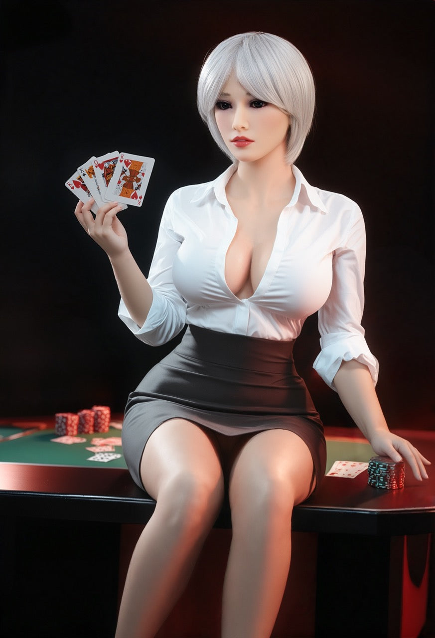 159cm J-Cup Lifelike TPE Sex Doll - Aibei Realistic Companion