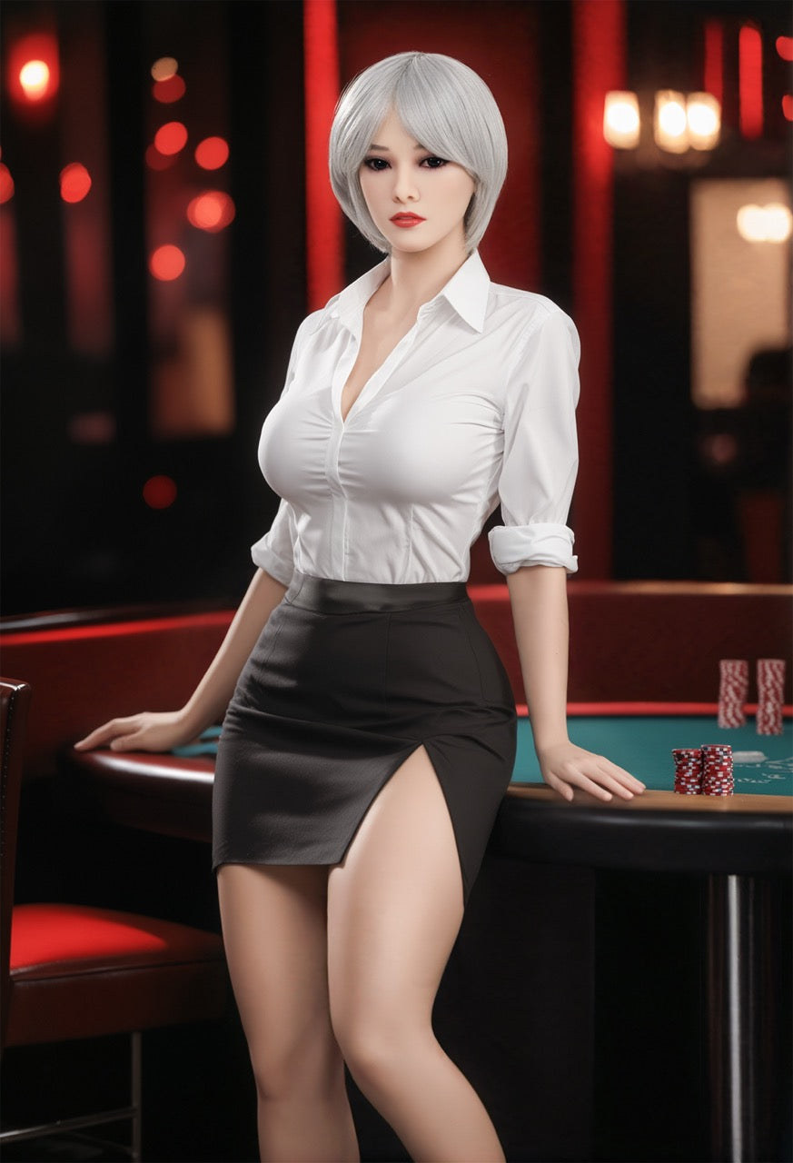 159cm J-Cup Lifelike TPE Sex Doll - Aibei Realistic Companion