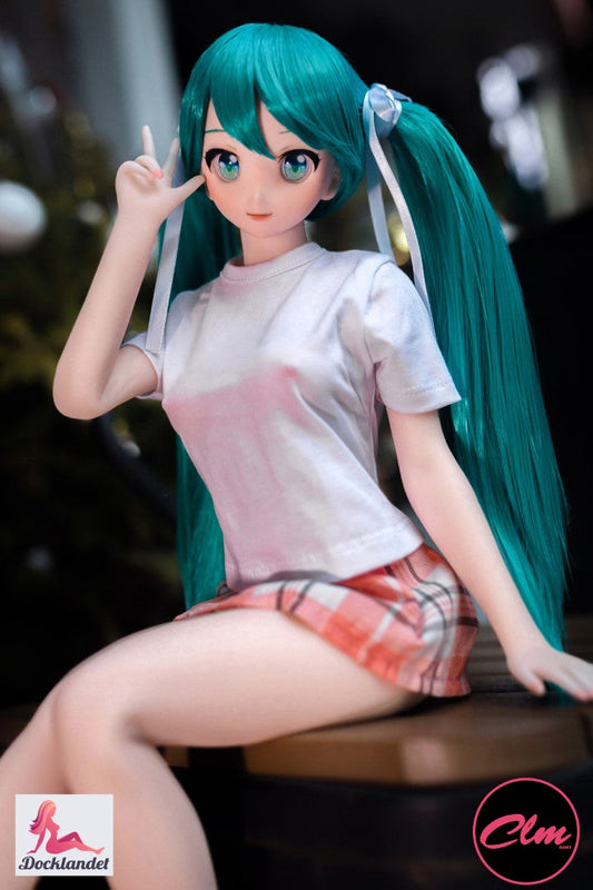 Miku Sex doll (Climax Doll Mini 60cm b-cup silicone) - Love Dolls 4U