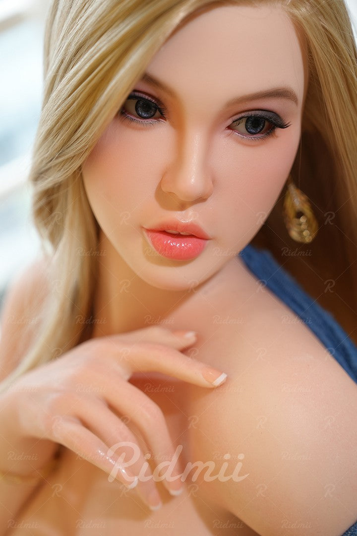 Ridmii Doll Olena: 166cm Lifelike Silicone Head TPE Body Sex Doll