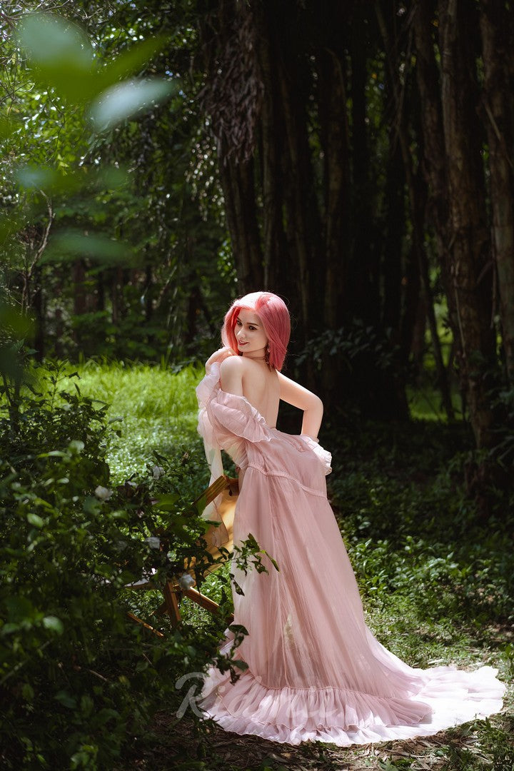 Ridmii Doll Cara: 161cm Life-Size Silicone Head TPE Body Sex Doll