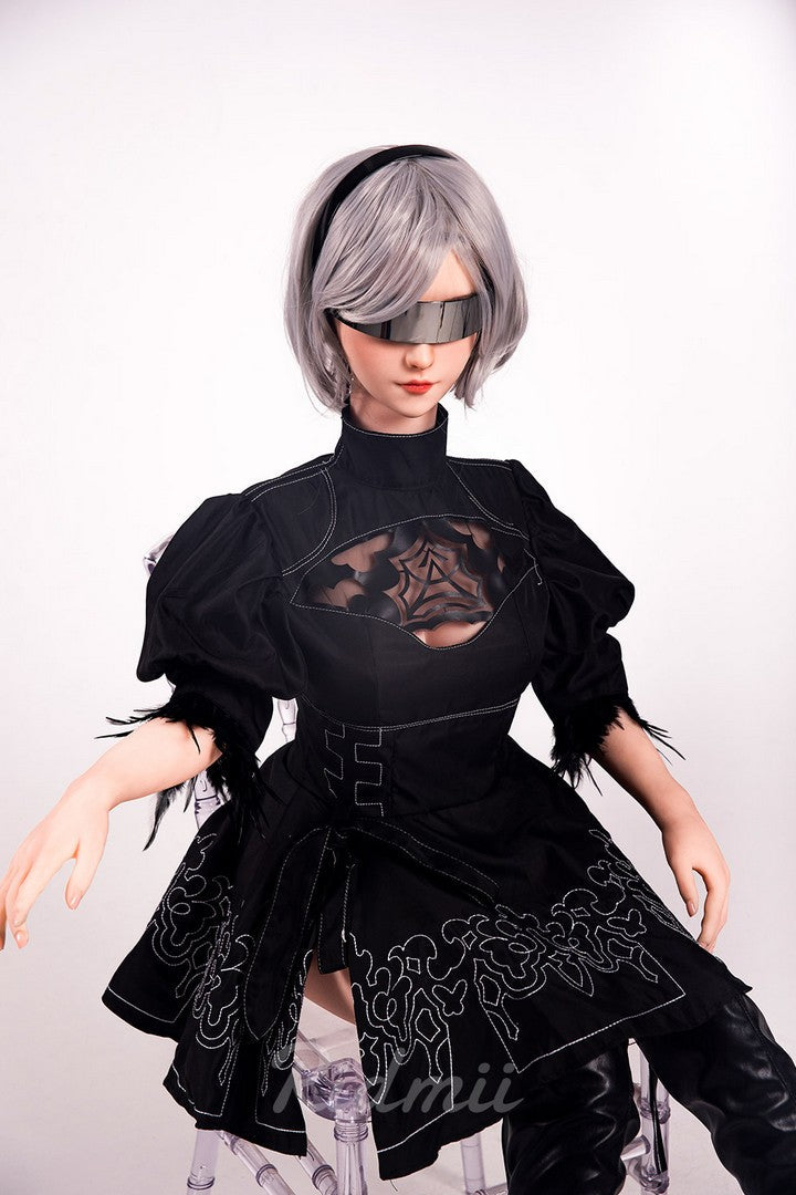 Ridmii Doll Momo Plus: 163cm Life-Size Silicone Head TPE Body Sex Doll