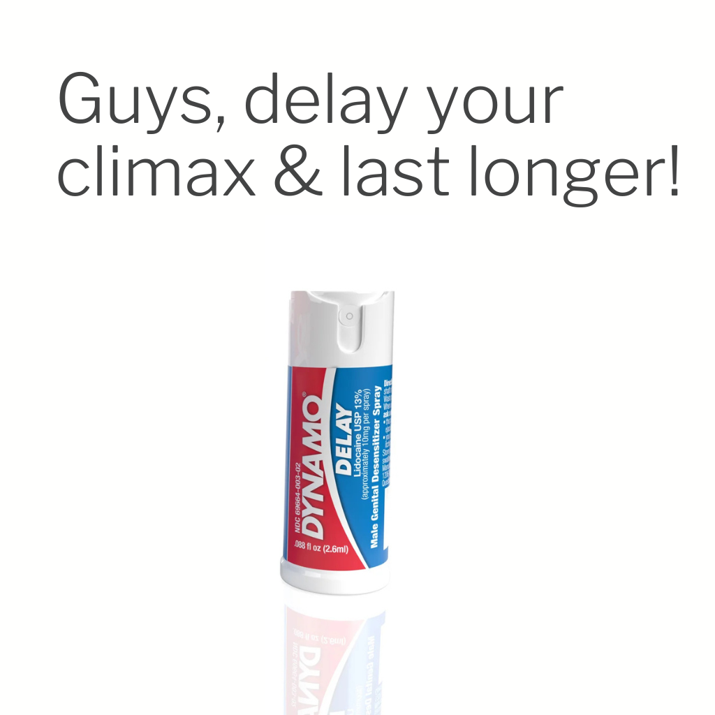 Dynamo Climax Delay Spray for Guys - Love Dolls 4U