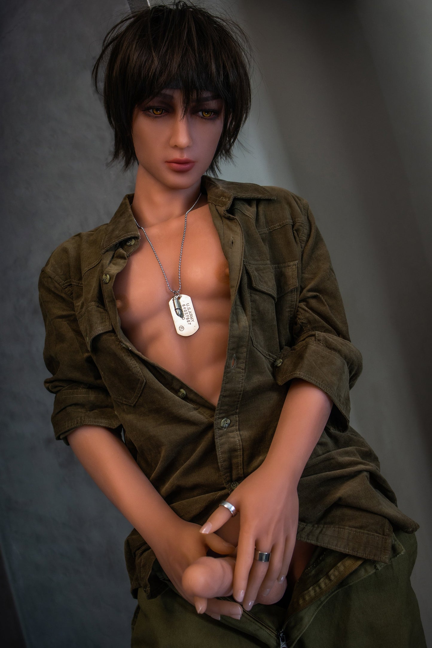 Aibei Realistic Male Sex Doll - Premium TPE with Movable Joints (160cm)