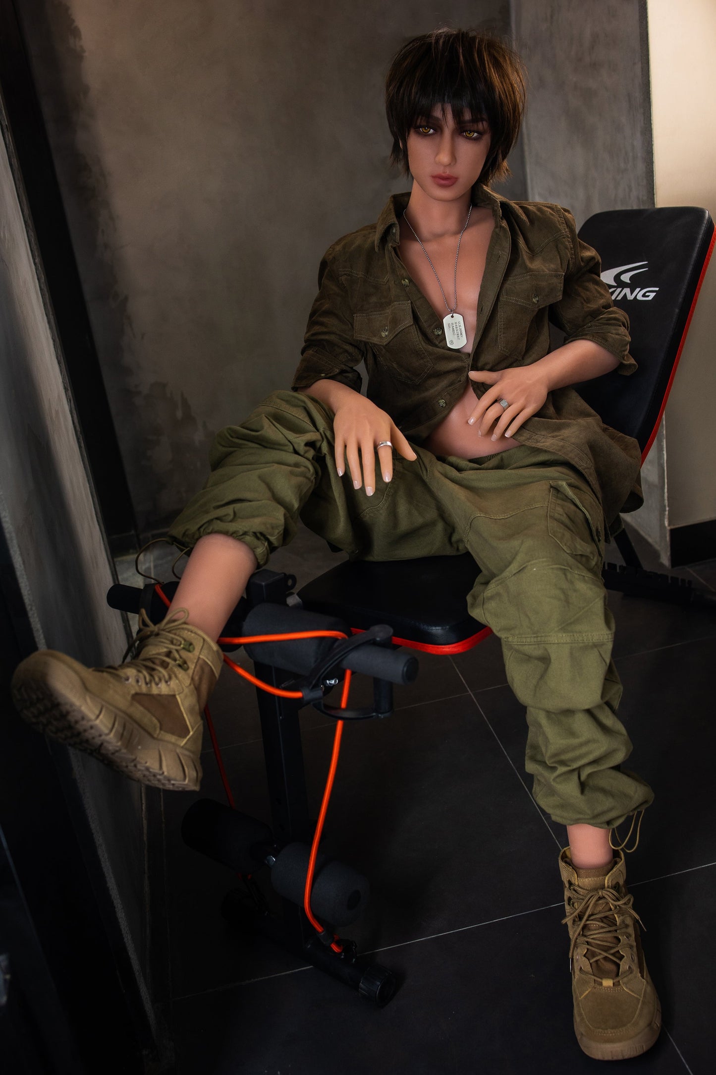Aibei Realistic Male Sex Doll - Premium TPE with Movable Joints (160cm)