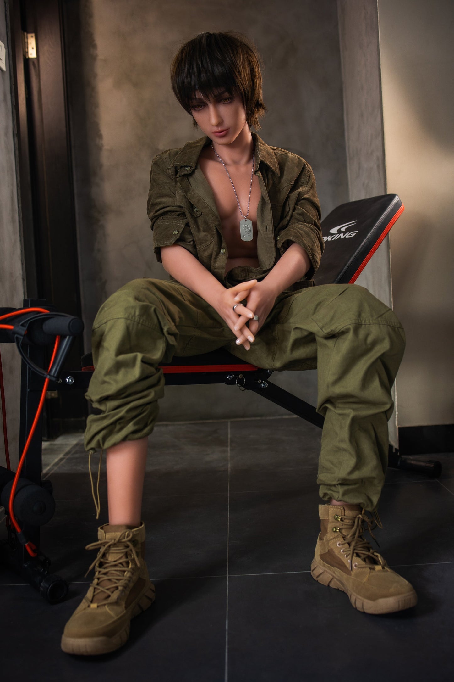Aibei Realistic Male Sex Doll - Premium TPE with Movable Joints (160cm)
