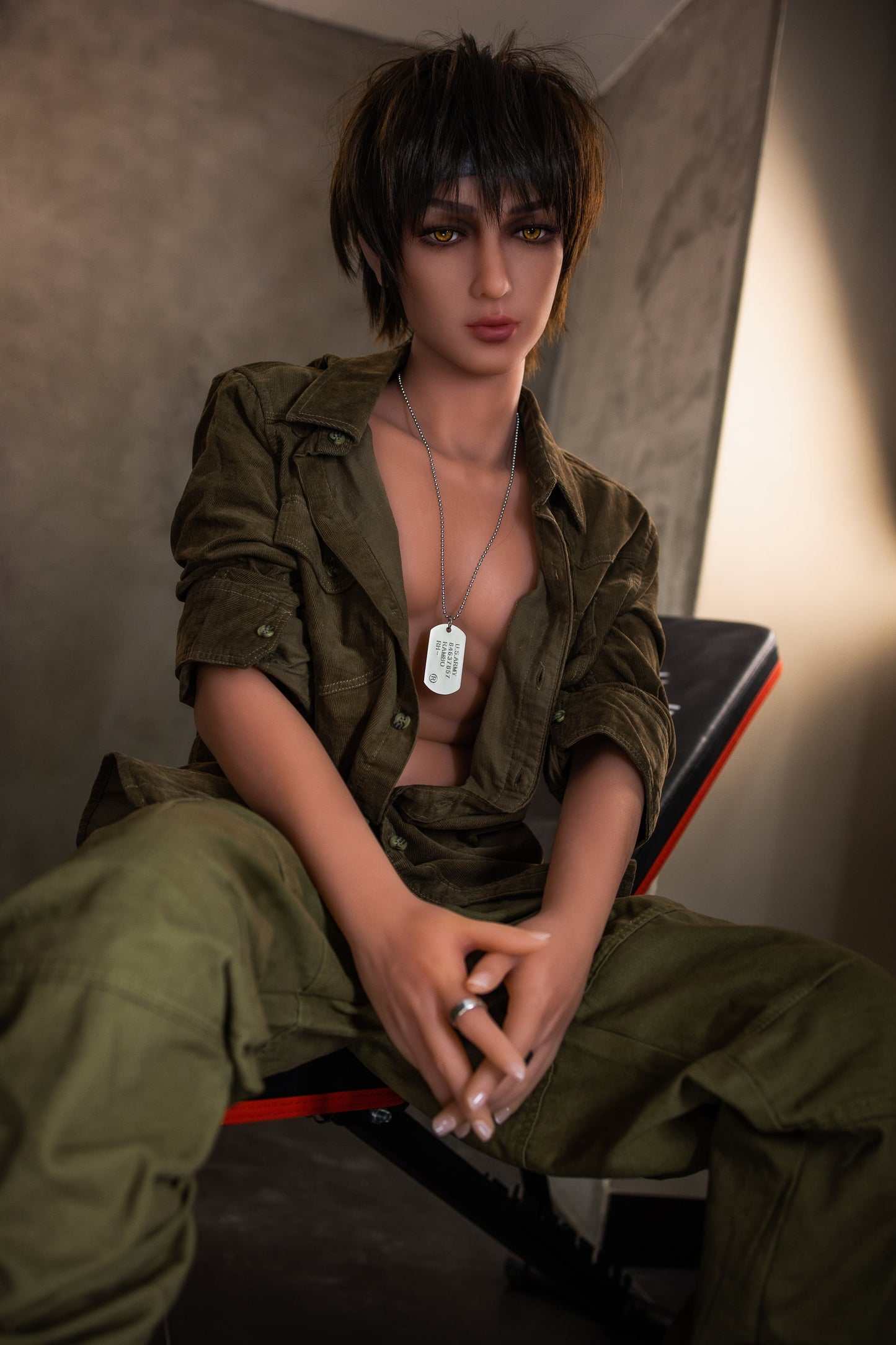 Aibei Realistic Male Sex Doll - Premium TPE with Movable Joints (160cm)