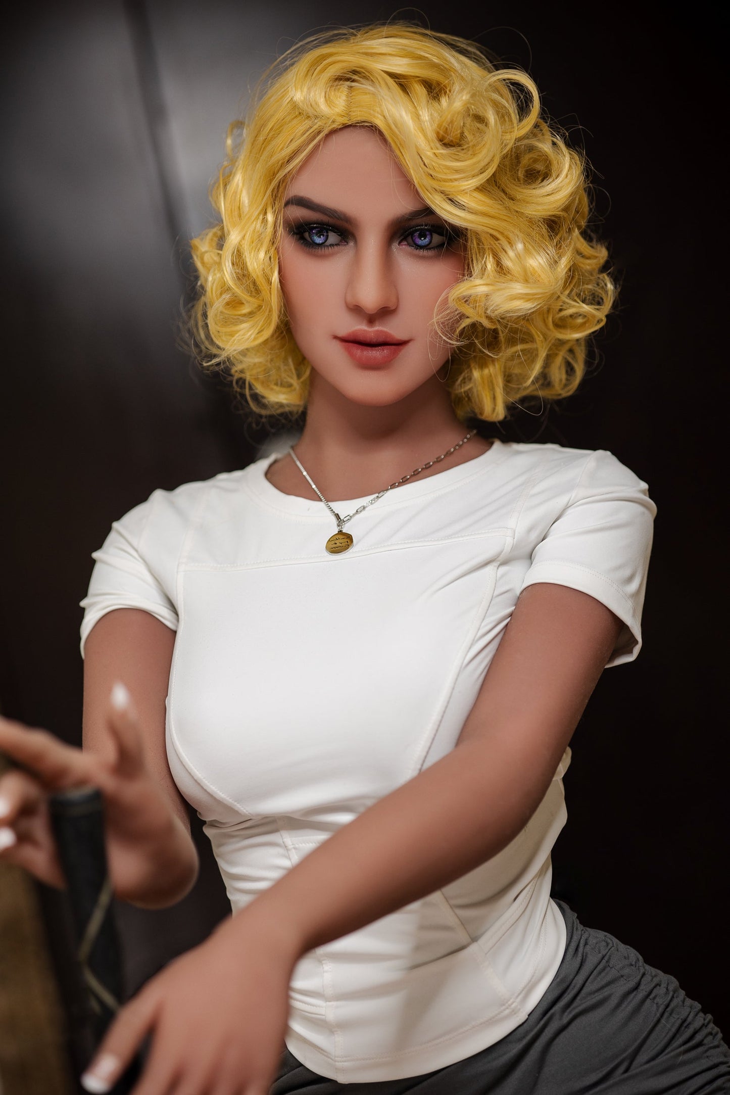 Lifelike 158cm C-Cup TPE Sex Doll - Aibei: Realistic Companion for Intimate Experiences