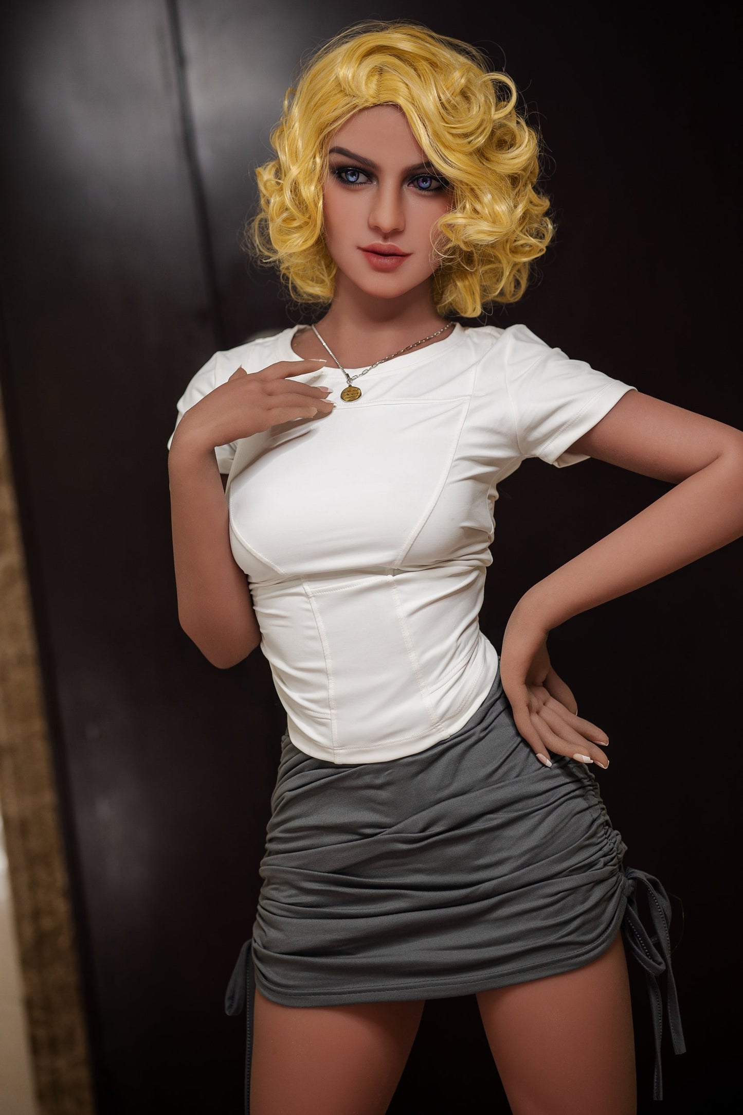 Lifelike 158cm C-Cup TPE Sex Doll - Aibei: Realistic Companion for Intimate Experiences