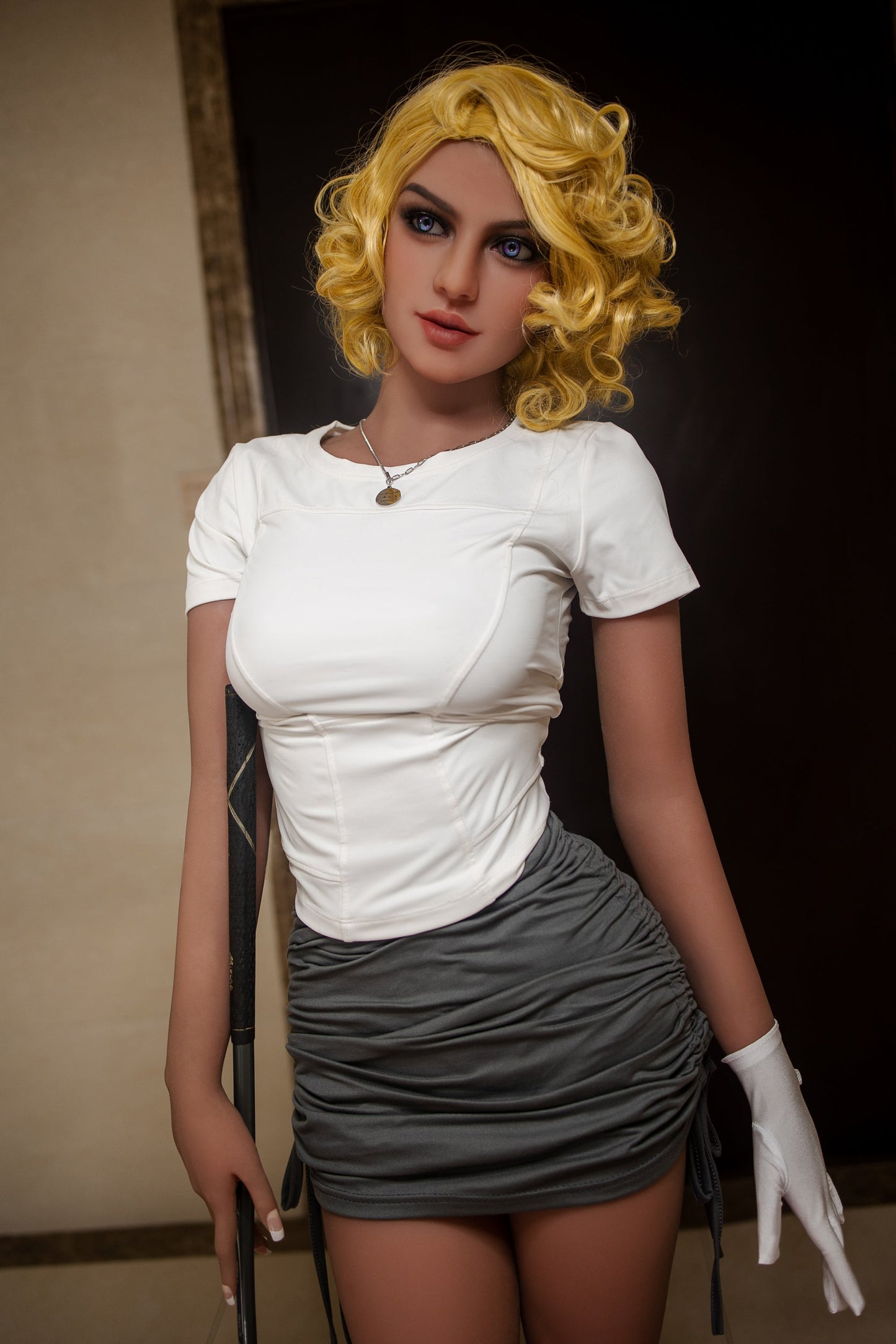 Lifelike 158cm C-Cup TPE Sex Doll - Aibei: Realistic Companion for Intimate Experiences