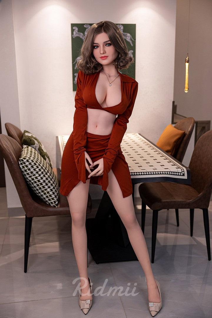 Ridmii Doll Krista: 163cm Life-Size Silicone Head TPE Body Sex Doll