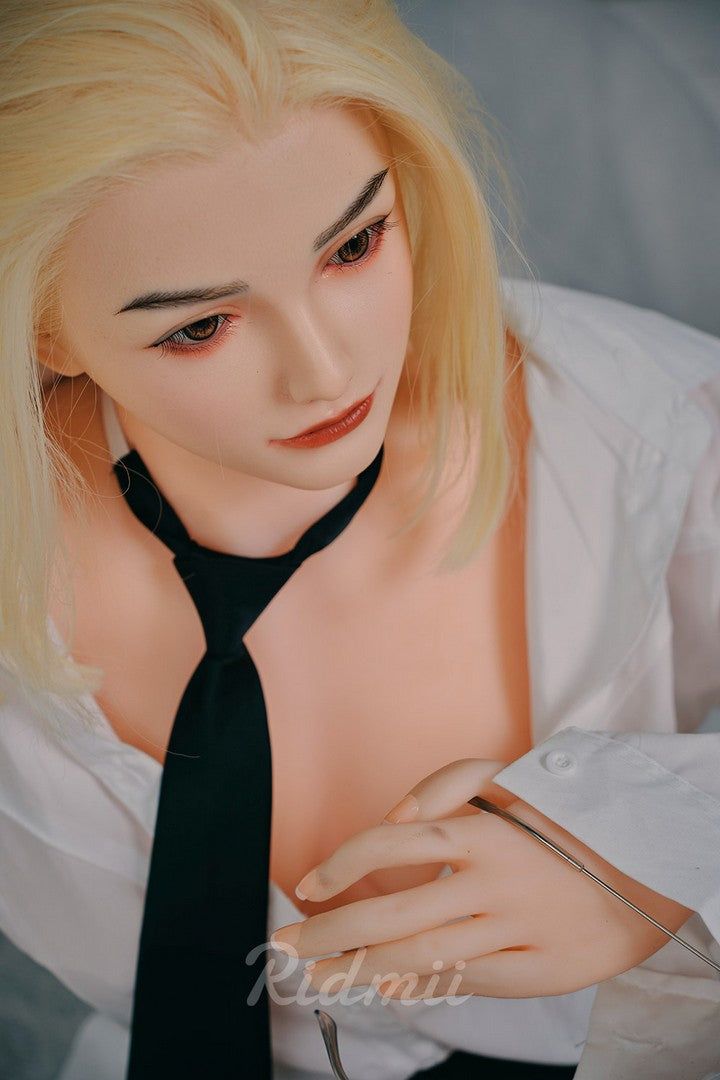 Ridmii Doll Alma: 165cm Life-Size Silicone Head TPE Body Sex Doll