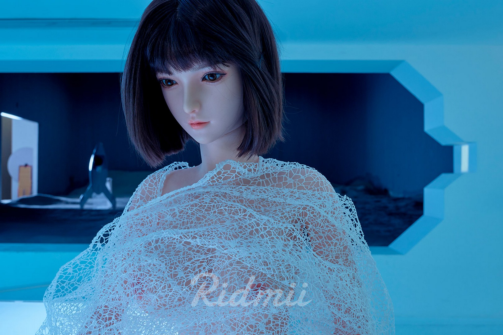 Ridmii Doll Momo Plus: 163cm Life-Size Silicone Head TPE Body Sex Doll