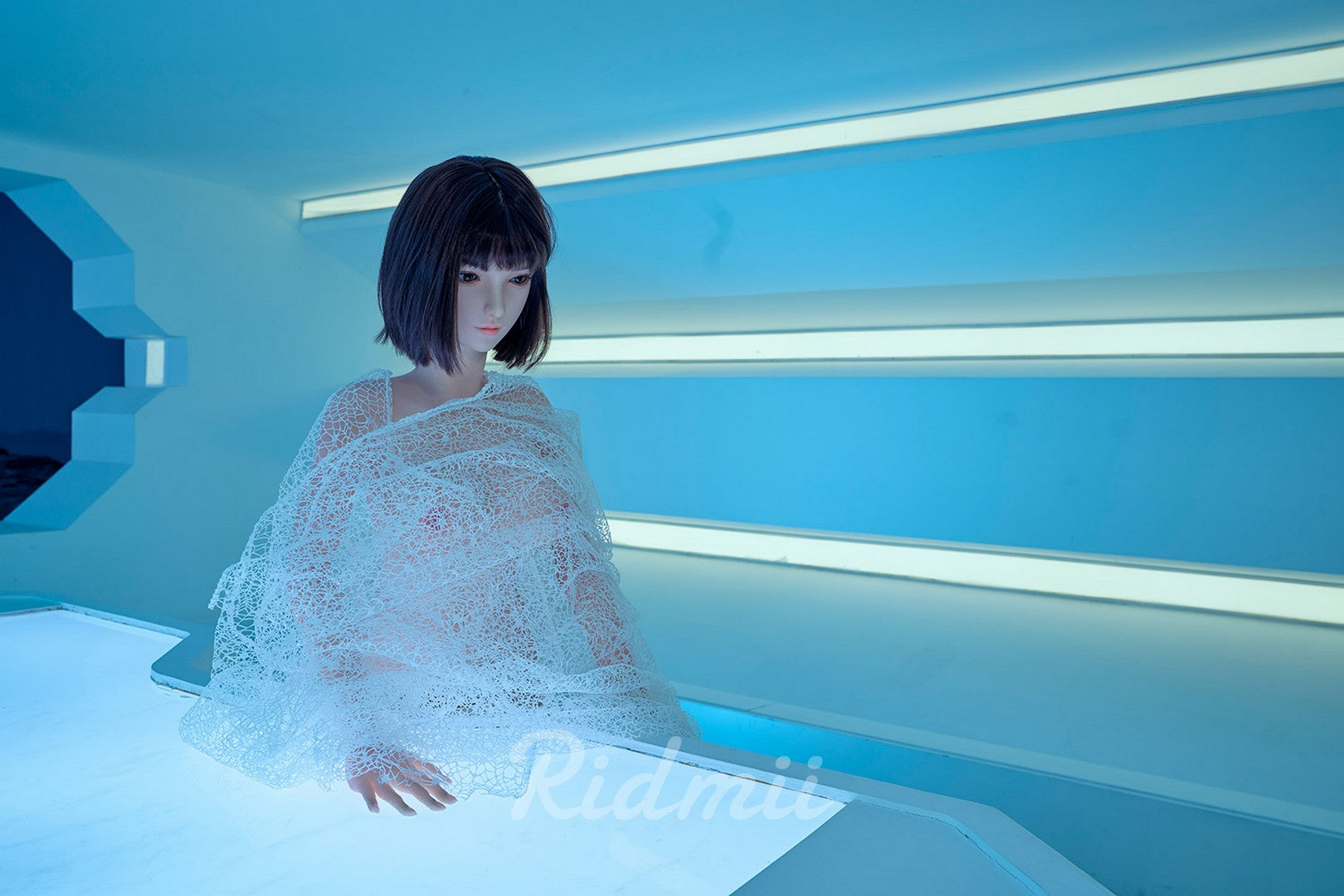 Ridmii Doll Momo Plus: 163cm Life-Size Silicone Head TPE Body Sex Doll