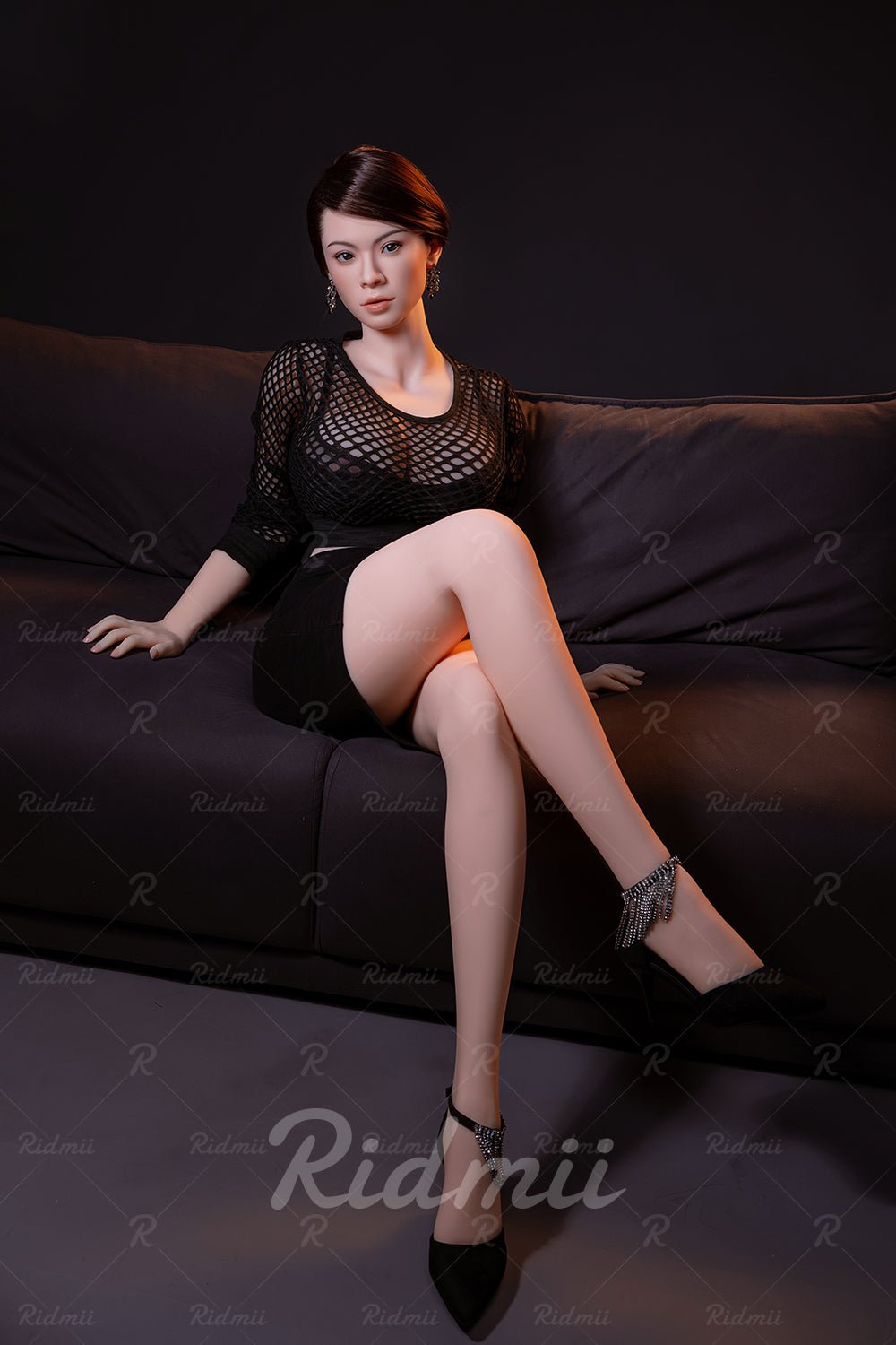 Aidra 5'2" (158cm) B Cup Movable Jaw Silicone Head TPE Body Milf Sex Doll - In Stock USA - Love Dolls 4U