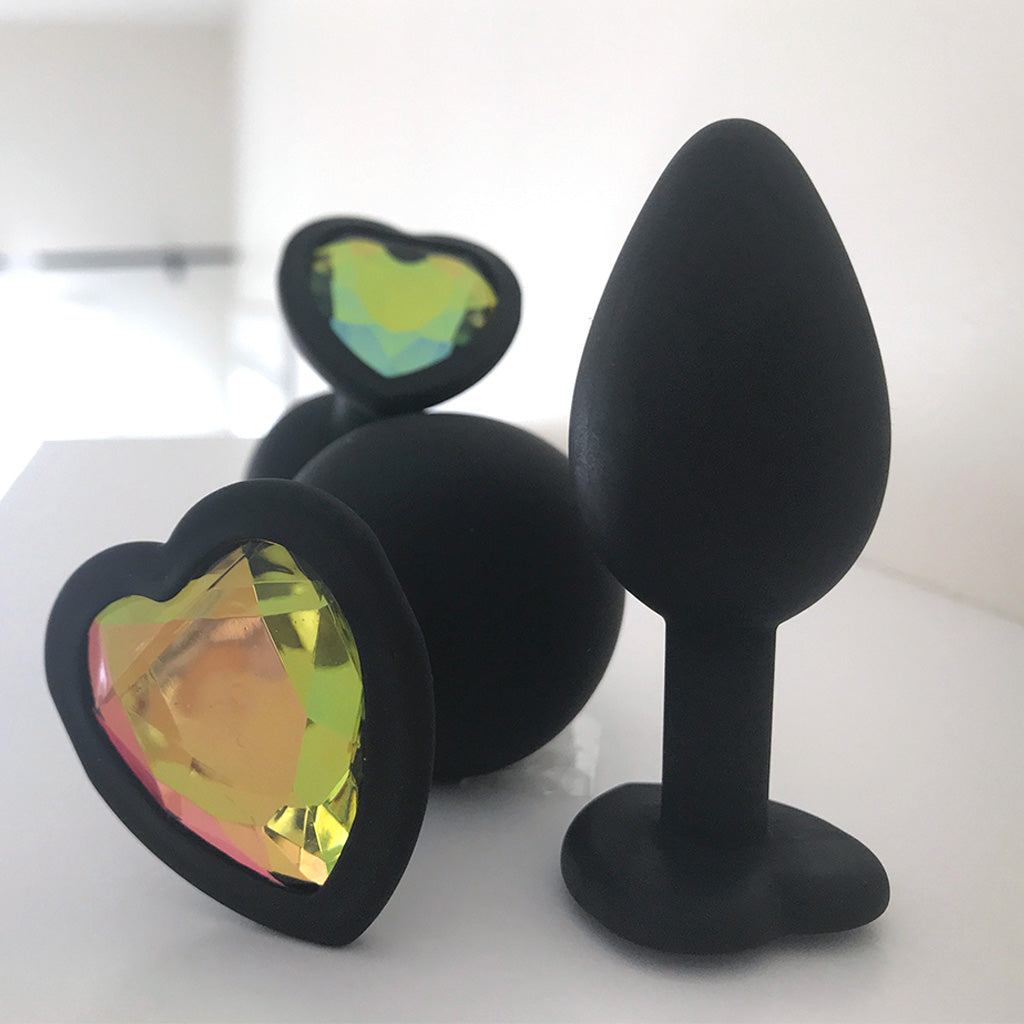 Blingy Butt Plug Trio - Love Dolls 4U