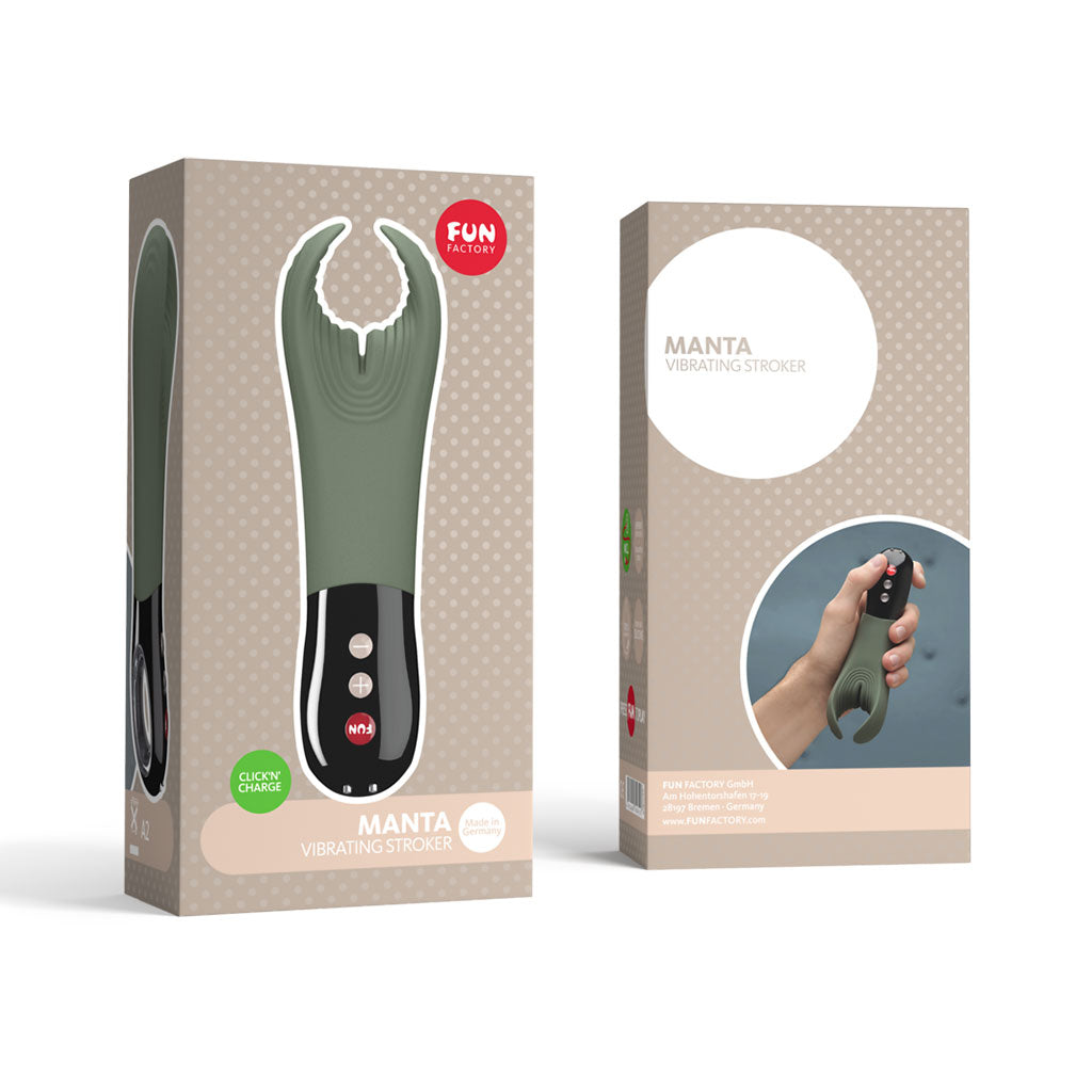 Manta – Men's Vibrating Stroker - Love Dolls 4U