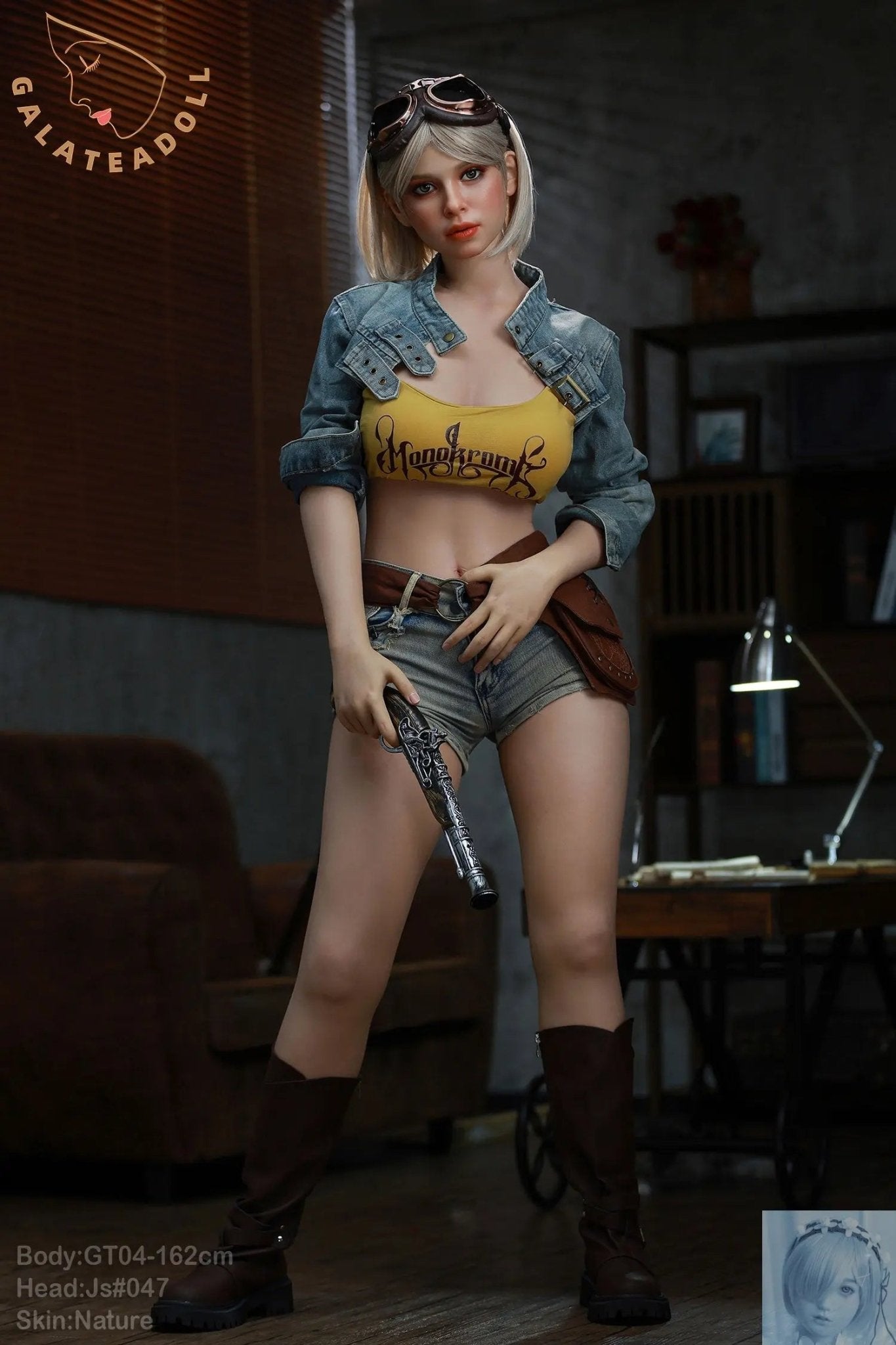 Galatea GT04 162cm D Cup Silicone Sex Doll JS047 Nature - Love Dolls 4U