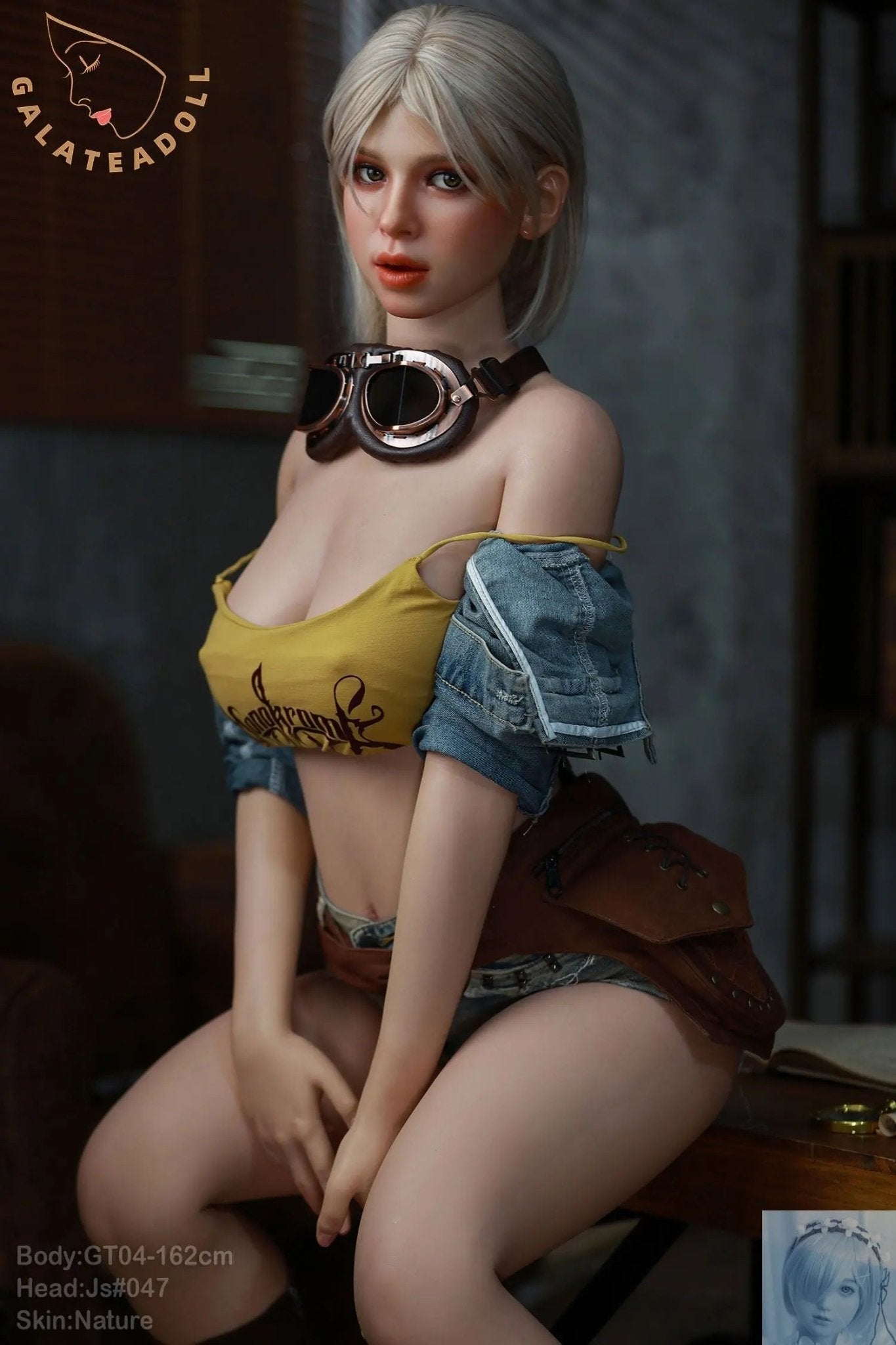Galatea GT04 162cm D Cup Silicone Sex Doll JS047 Nature - Love Dolls 4U