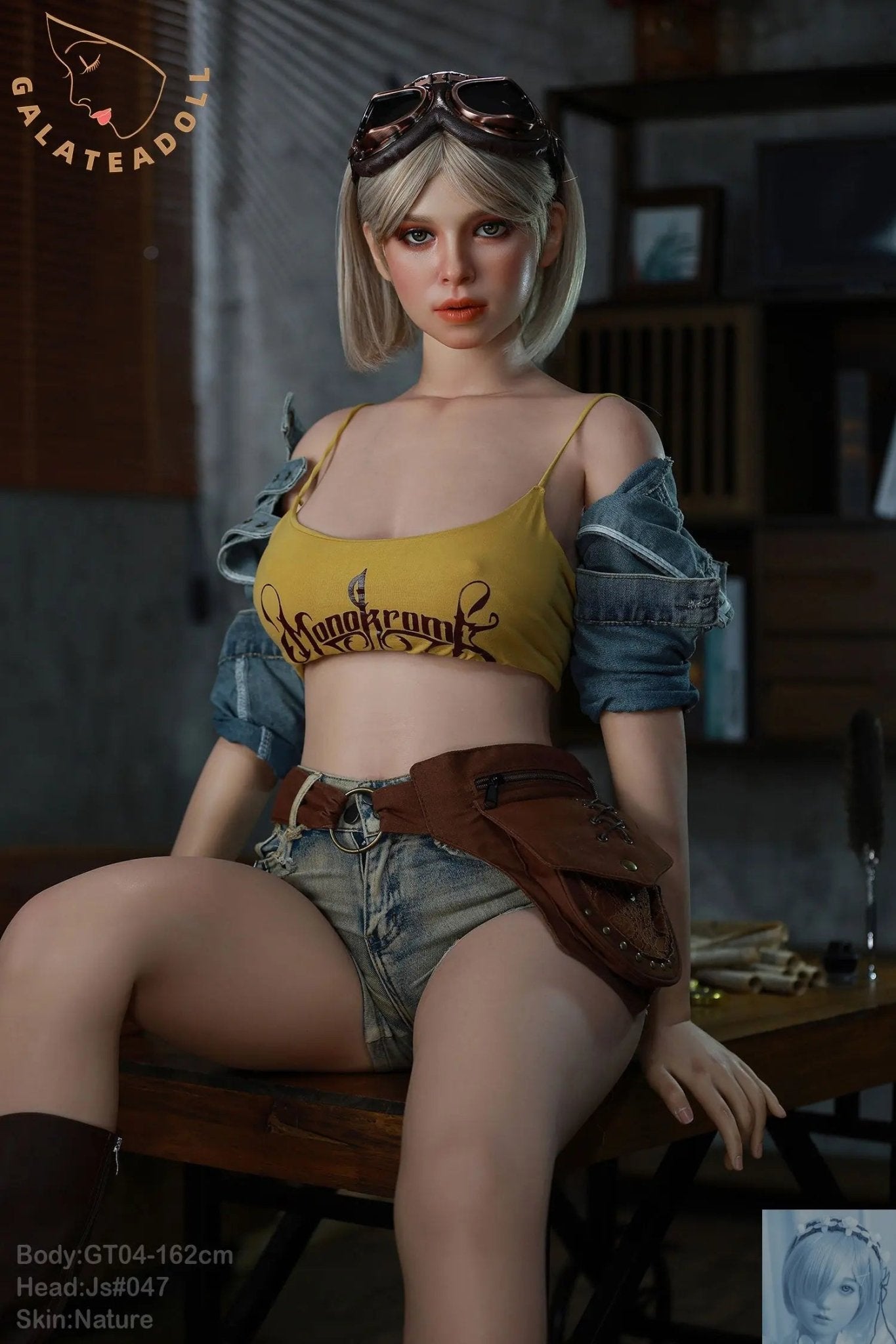 Galatea GT04 162cm D Cup Silicone Sex Doll JS047 Nature - Love Dolls 4U