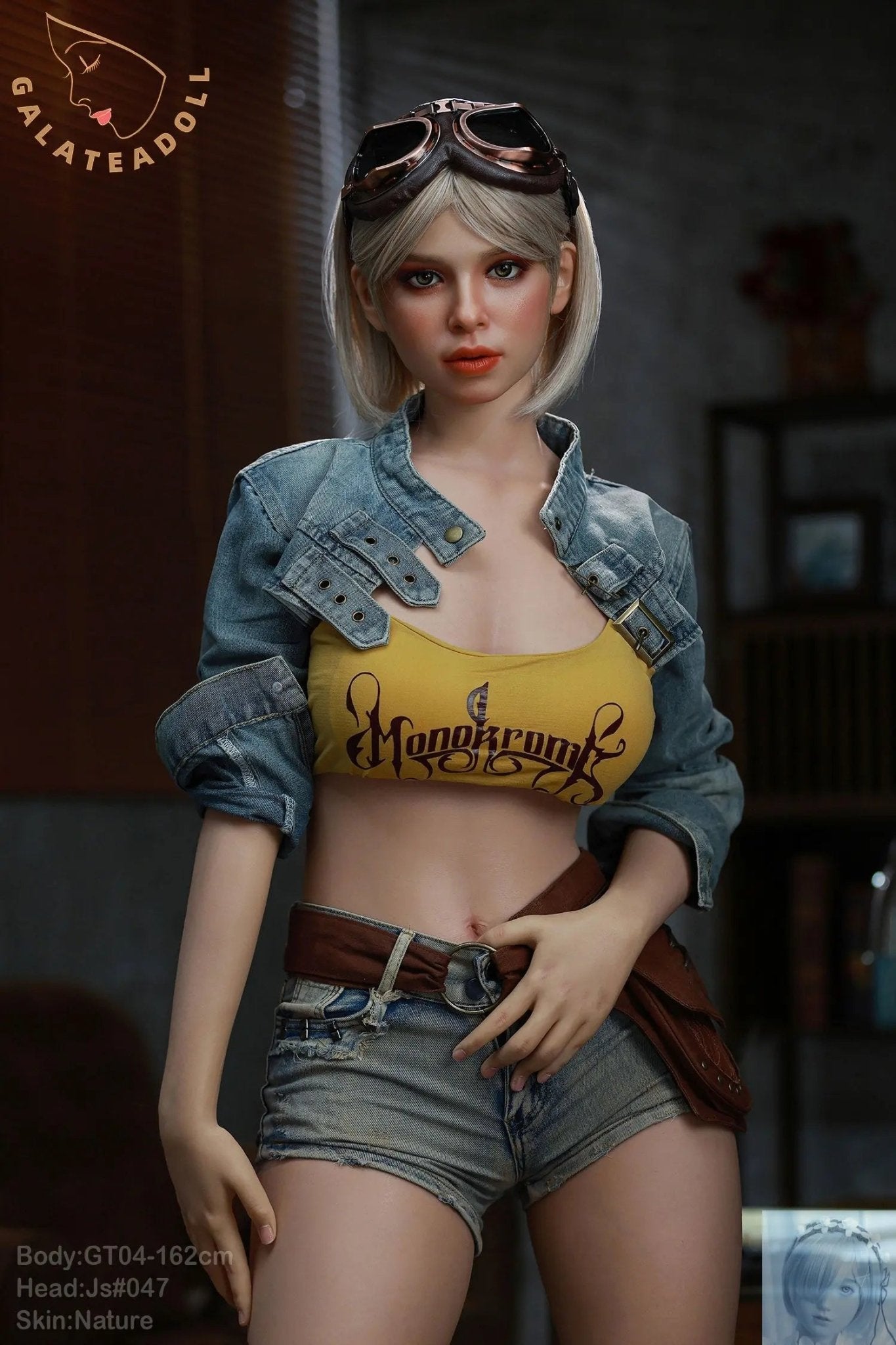 Galatea GT04 162cm D Cup Silicone Sex Doll JS047 Nature - Love Dolls 4U