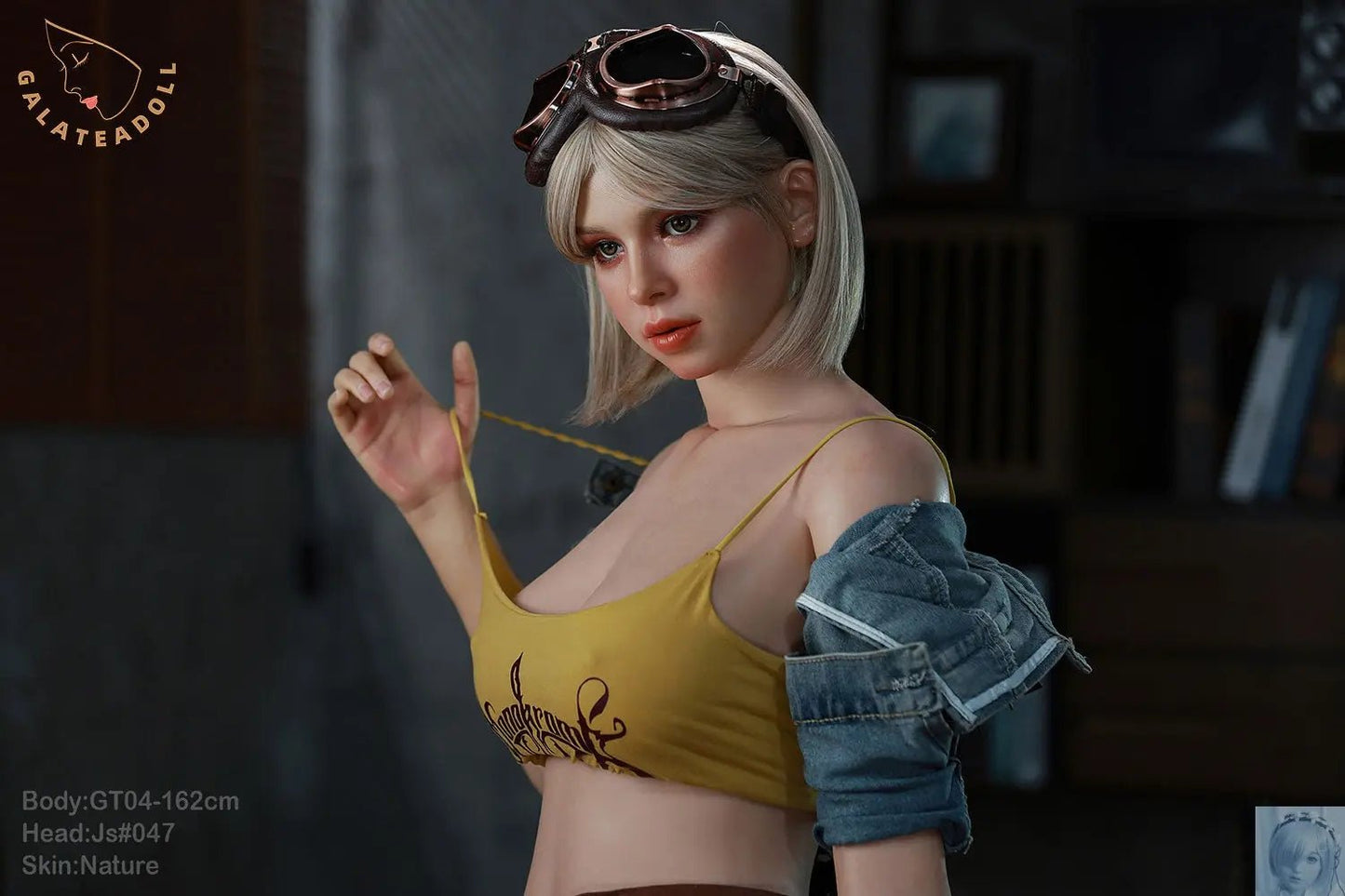 Galatea GT04 162cm D Cup Silicone Sex Doll JS047 Nature - Love Dolls 4U