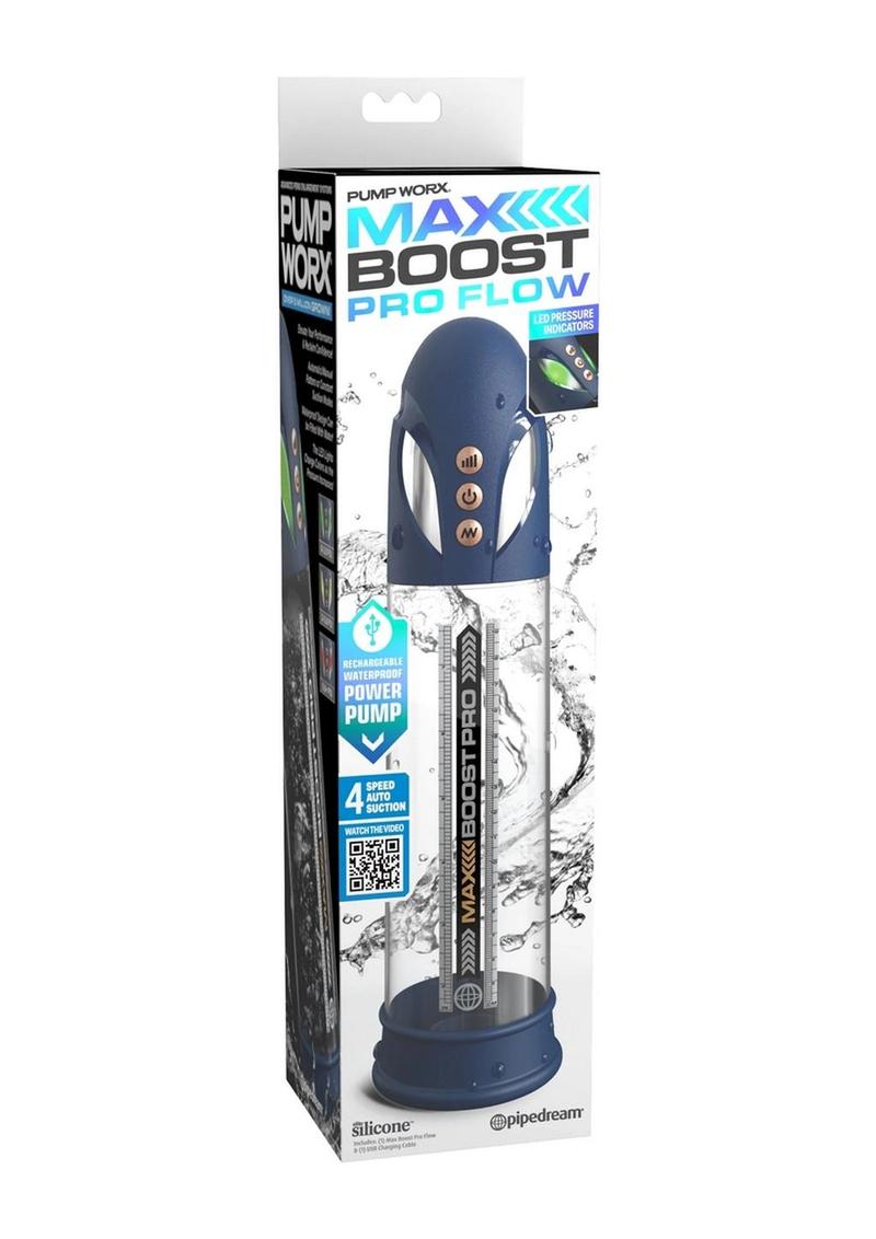 Pro Flow Penis Pump with Water Chamber - Love Dolls 4U