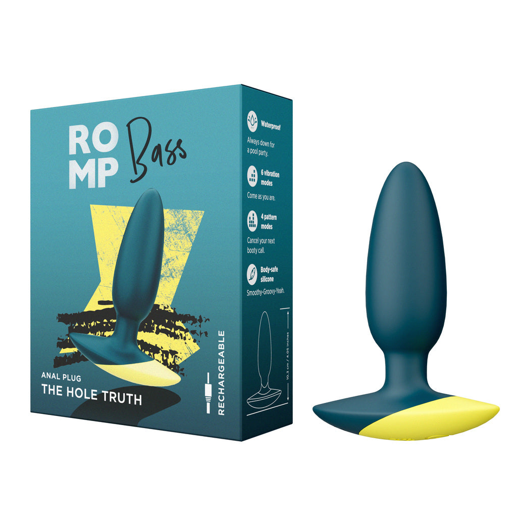 Romp Vibrating Butt Plug - Love Dolls 4U