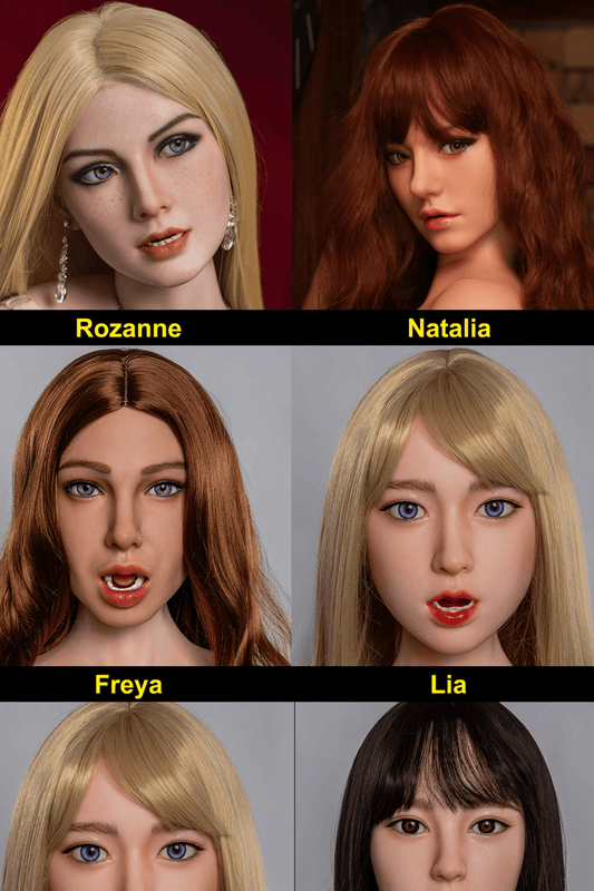 Starpery Sex Doll Head Only - Love Dolls 4U