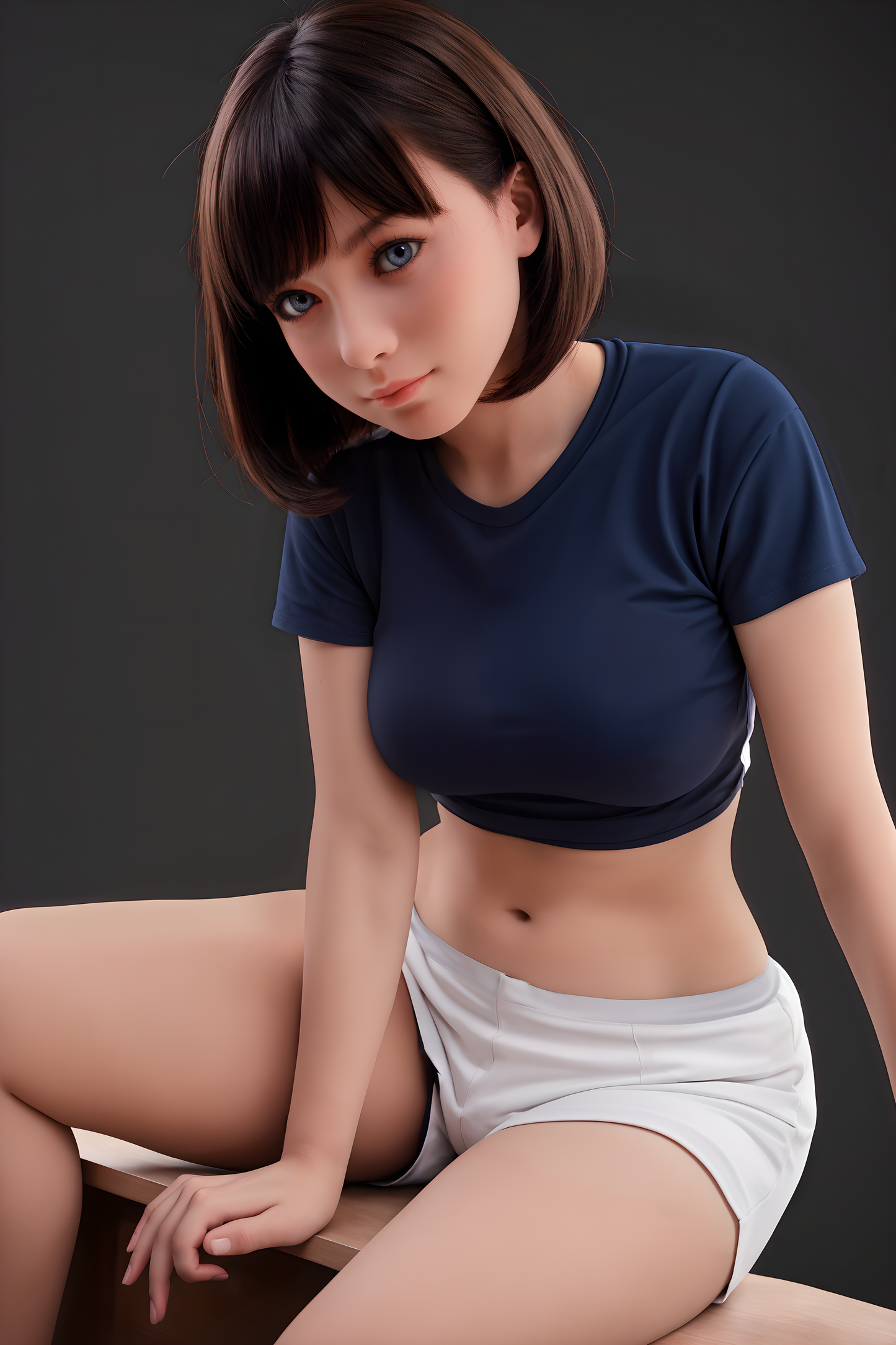 Aibei #AB17: 151cm F-Cup Lifelike TPE Body Silicone Head Sex Doll - Realistic Companion