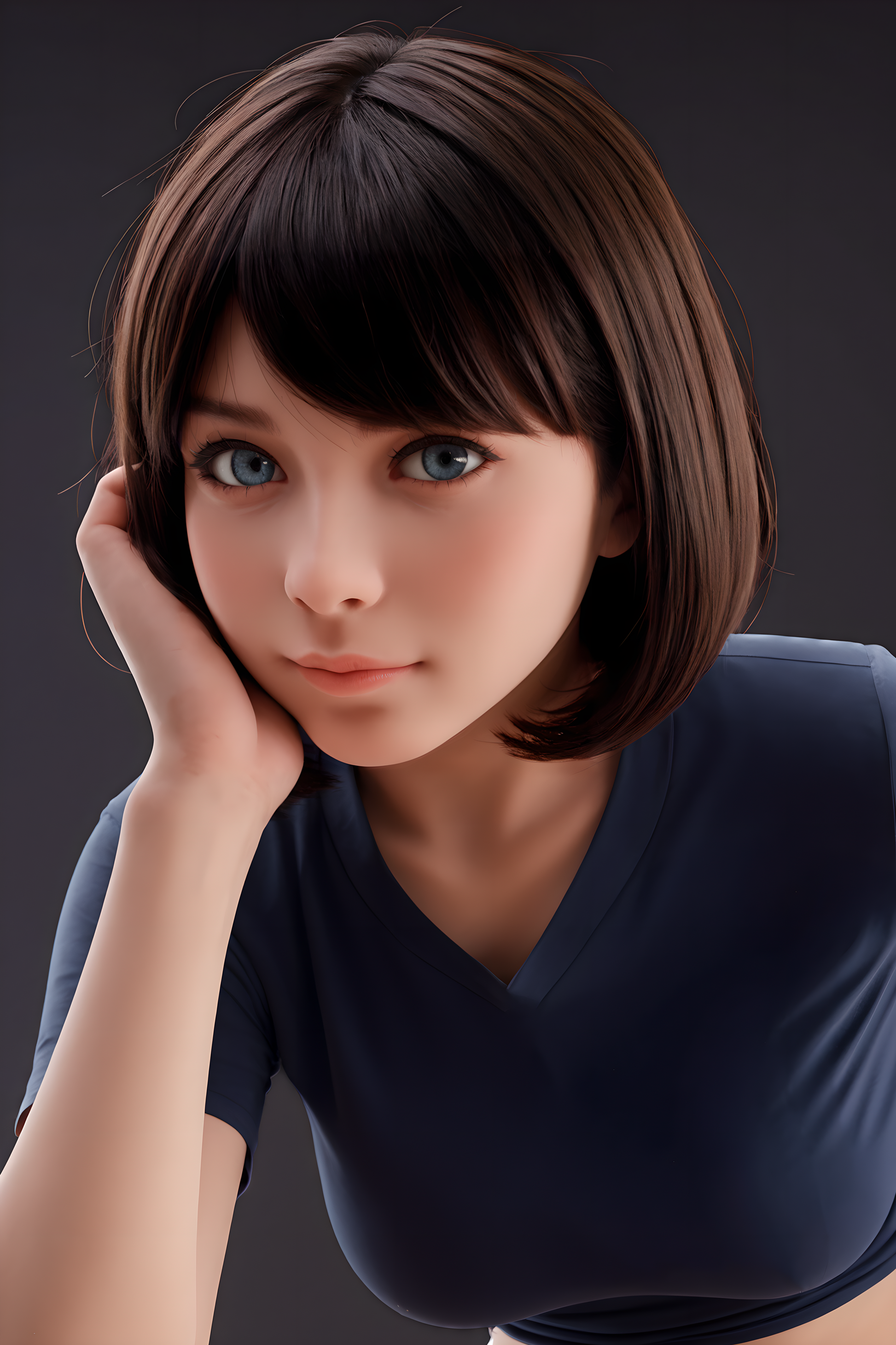 Aibei #AB17: 151cm F-Cup Lifelike TPE Body Silicone Head Sex Doll - Realistic Companion