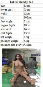 Realistic 161cm E-Cup TPE Body & Silicone Head Sex Doll - Aibei