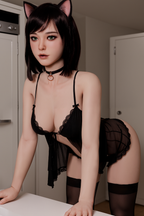 166cm G-Cup Lifelike TPE Silicone Love Doll with Realistic Head - Aibei Doll #AB11 - Love Dolls 4U