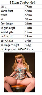 [USA Stock] Adeline - 4ft 11in (151cm) Aibei TPE Sex Doll - Love Dolls 4U