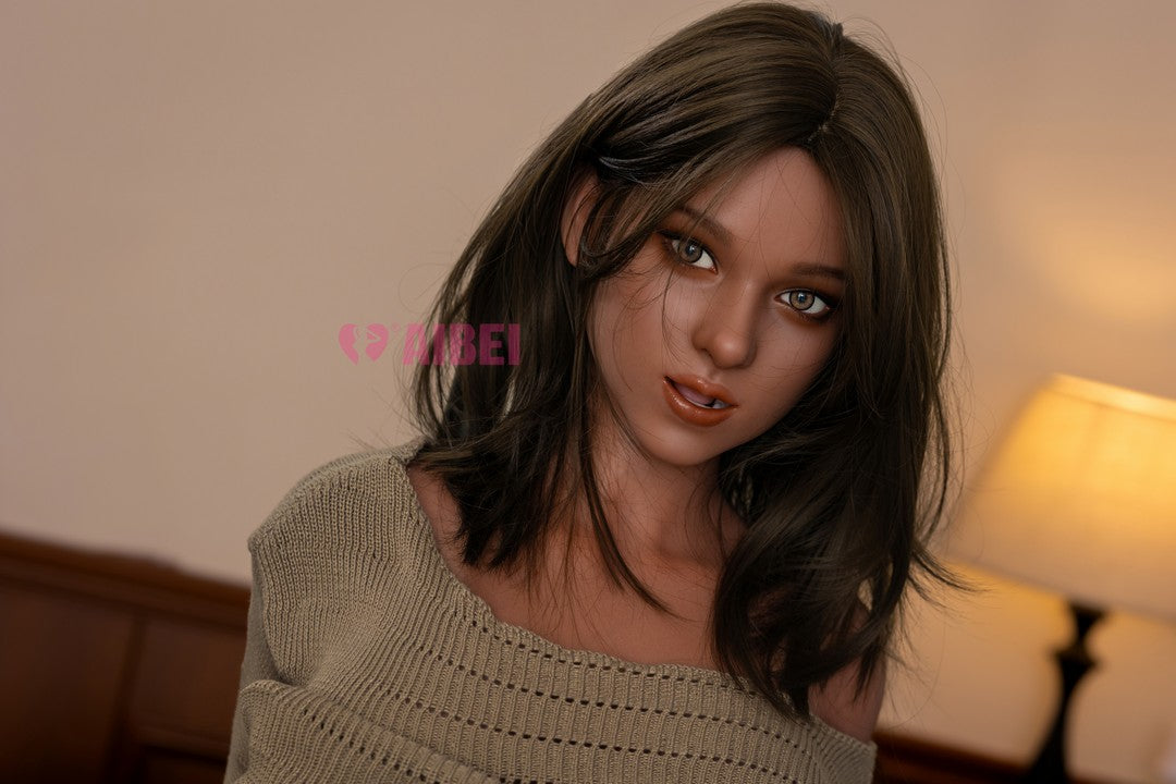 Aibei Realistic Silicone Sex Doll AB24 ROS - 167cm E-Cup with Movable Joints