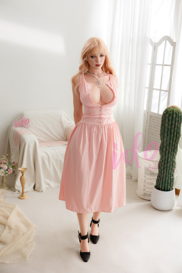 167cm (5’6”) IDO Doll – F-Cup BBW European Silicone Sex Doll with White Skin Tatiana - Love Dolls 4U