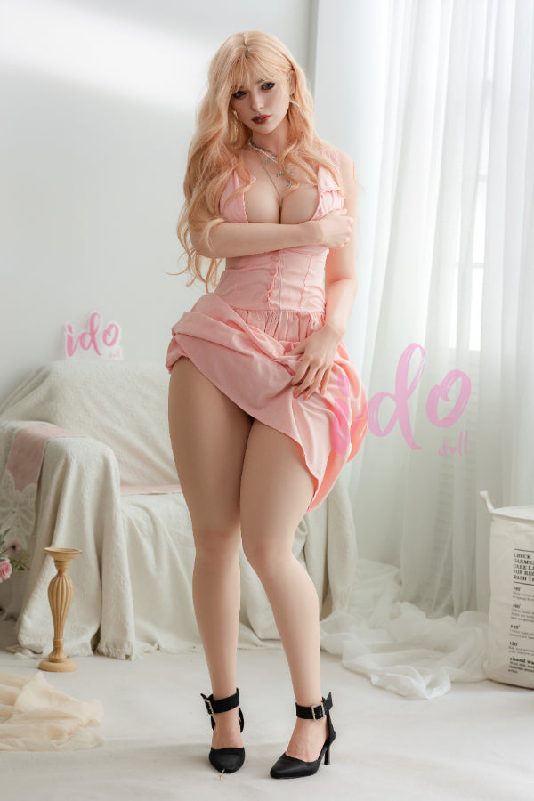 167cm (5’6”) IDO Doll – F-Cup BBW European Silicone Sex Doll with White Skin Tatiana - Love Dolls 4U