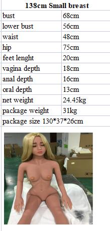 Celeste - 138cm Aibei TPE doll, USA Stock - specifications