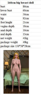 [USA Stock] Isabella - 5ft 5in (166cm) Aibei TPE Sex Doll - Love Dolls 4U