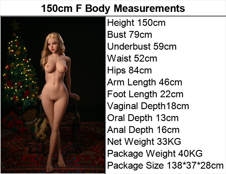 Simone - 150cm Aibei TPE doll, EU Stock - specifications