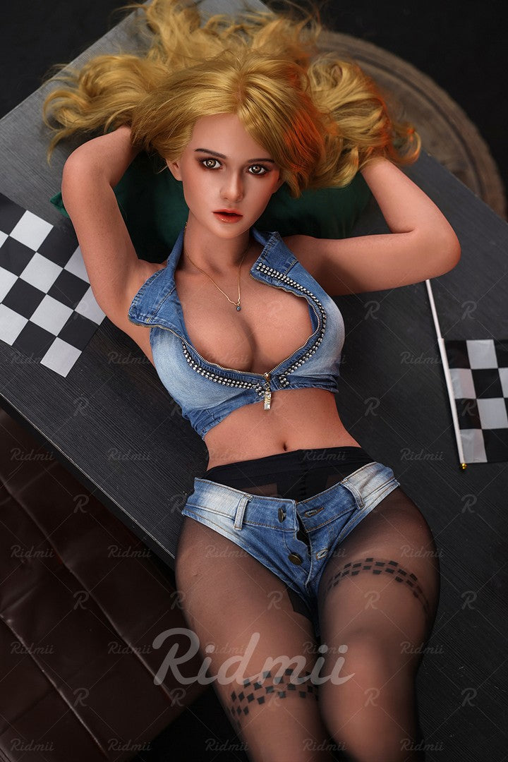 Ridmii Doll Tessa ROS: 152cm Life-Size Silicone Head & TPE Body Sex Doll-[USA Stock]