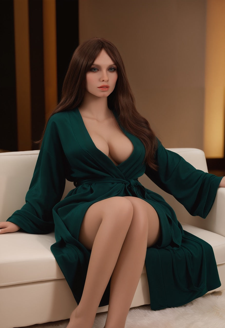 Aaron: 151cm Lifelike TPE F-Cup Sex Doll with Silicone Head - Aibei Realistic Companion