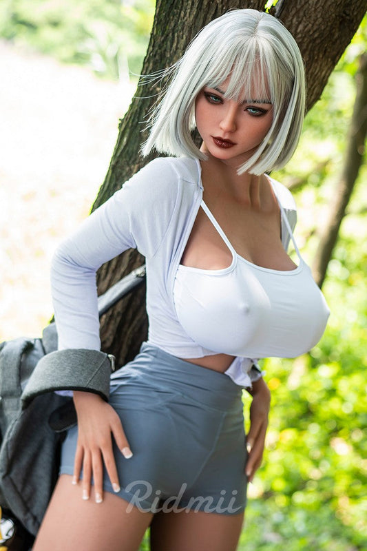 Ridmii Doll Danica ROS: 161cm Life-Size Silicone Head & TPE Body Sex Doll-[EU Stock]