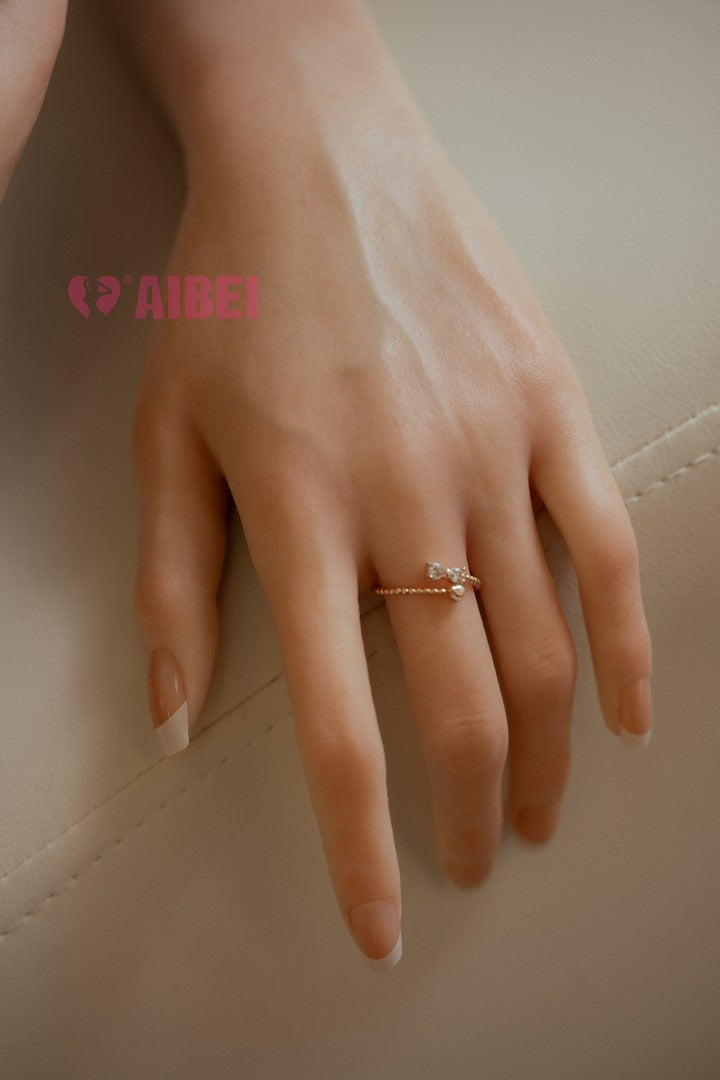 Clara: 158cm Realistic F-Cup Silicone Sex Doll - Lifelike Companion by Aibei